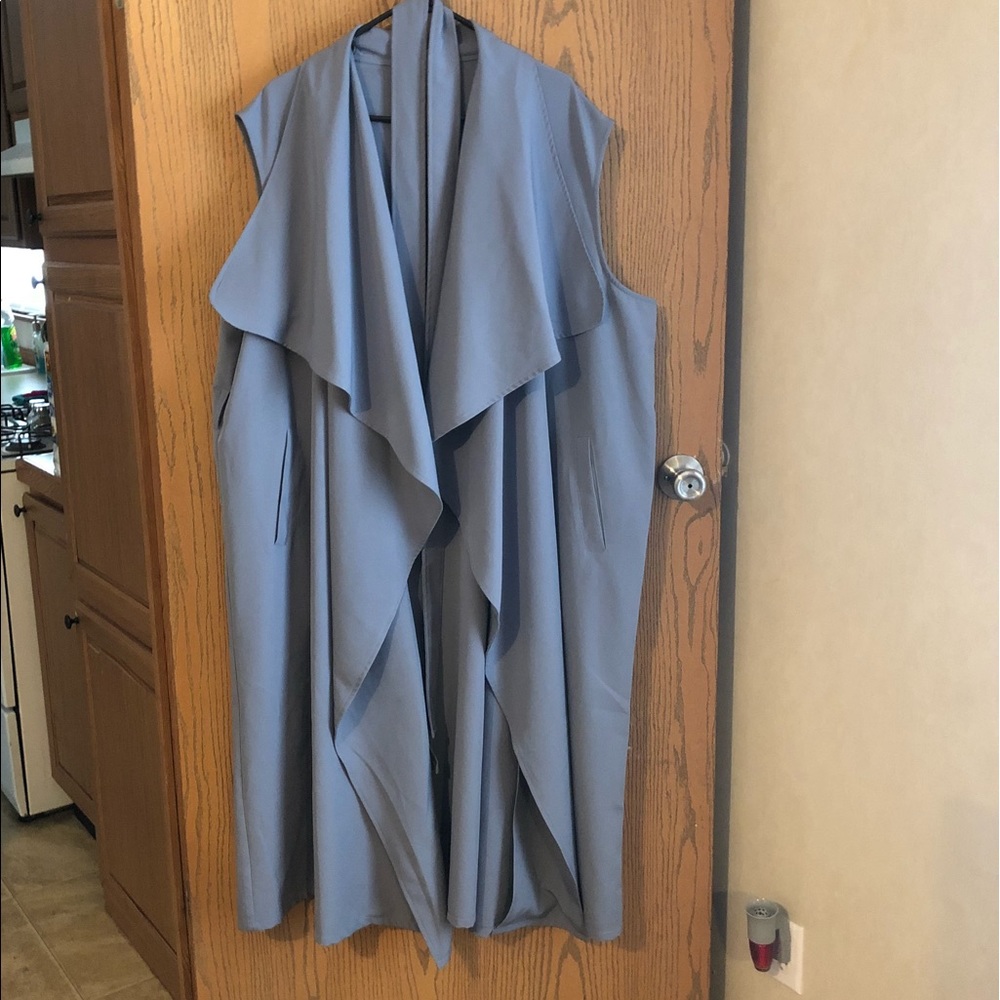 Society Plus 30/32 Gray Chicest of Them All Vest